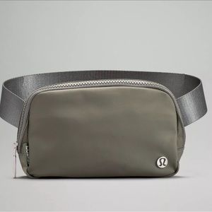 Sage gray Lululemon everywhere belt bag grey fanny pack